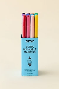 OMY Ultra Washable Dual-Sided Felt Marker Set