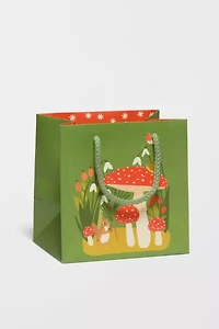 Red Cap Forest Critters Gift Bag