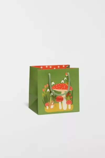 Red Cap Forest Critters Gift Bag