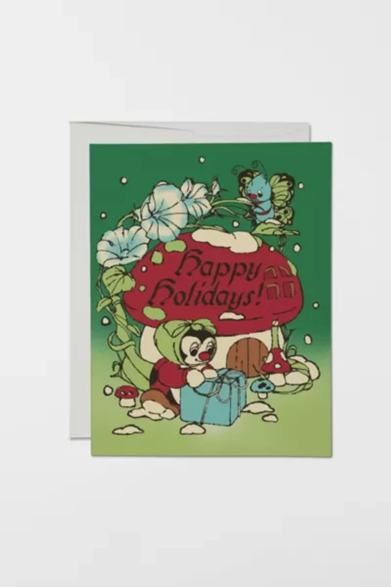Red Cap Bug's Holiday Card