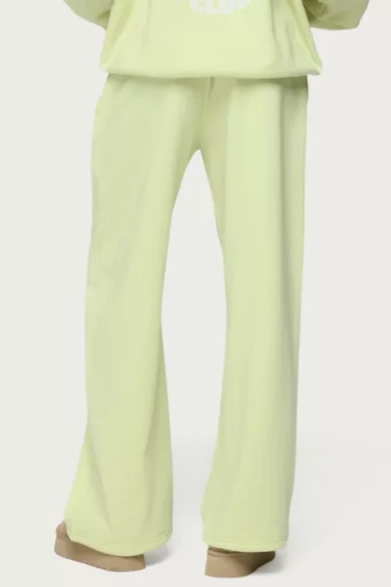 Edikted Matcha Lover Straight Leg Sweatpants
