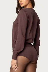 Edikted Ashlin Button Up Knit Cardigan