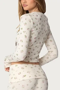 Edikted Bloom Baby Top