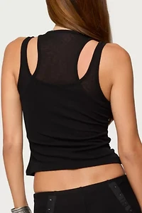 Edikted Sammy Layered Tank Top