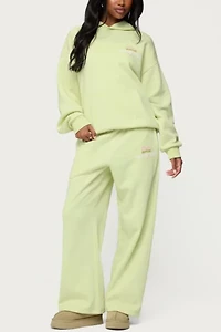 Edikted Matcha Lover Oversized Hoodie