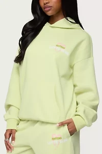 Edikted Matcha Lover Oversized Hoodie