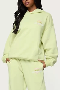 Edikted Matcha Lover Oversized Hoodie