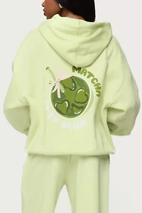 Edikted Matcha Lover Oversized Hoodie