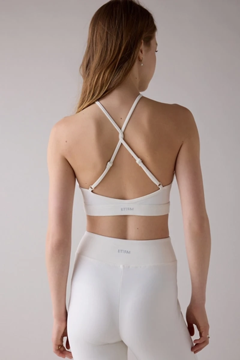 BetterMe Criss-Cross Cinched Sports Bra
