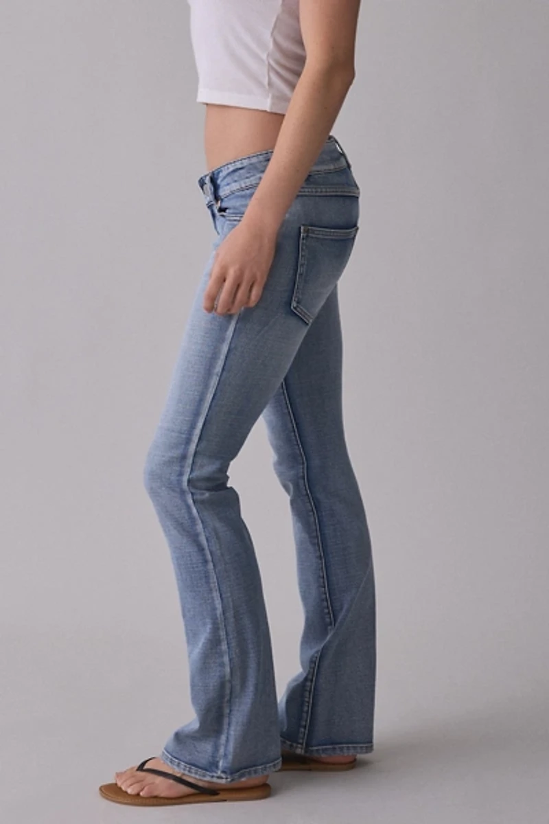 Abrand 00 Harper Super Low-Rise Kick Flare Jeans
