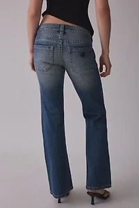 Abrand 00 Mason Super Low-Rise Kick Flare Jeans