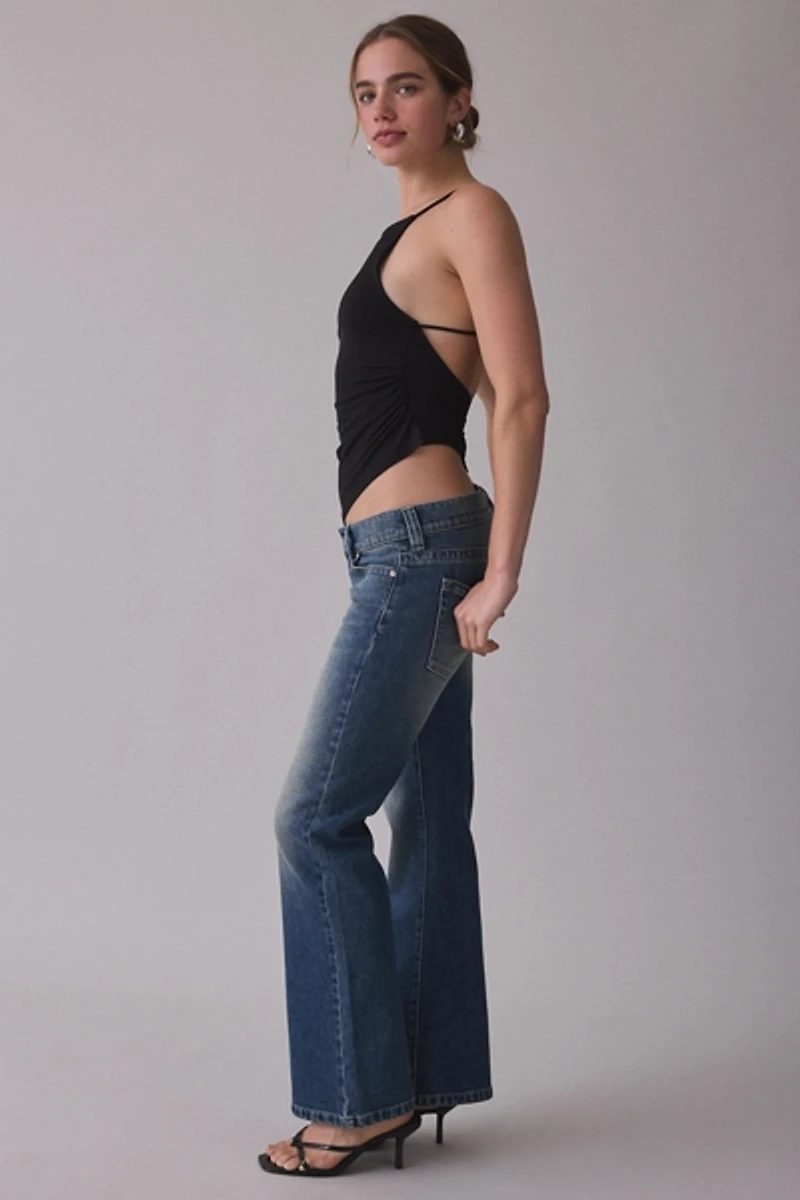 Abrand 00 Mason Super Low-Rise Kick Flare Jeans
