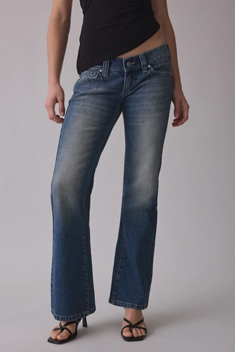 Abrand 00 Mason Super Low-Rise Kick Flare Jeans