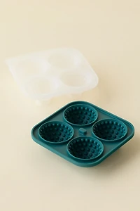 Golf Ball Shaped Ice Mold Tray