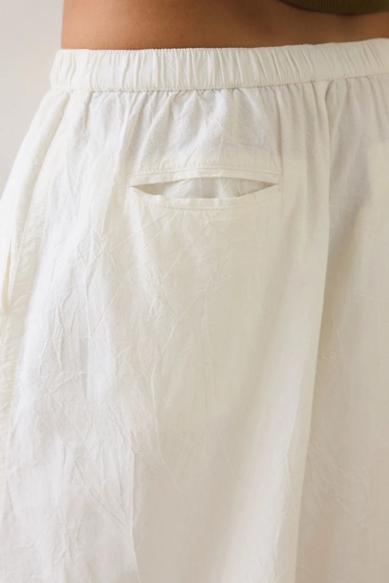 BDG Creekside Cropped Cotton Wide Leg Pants