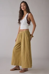 BDG Creekside Cropped Cotton Wide Leg Pant