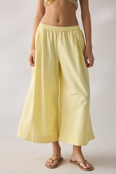 BDG Creekside Cropped Cotton Wide Leg Pants