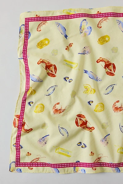 Sealife Pattern Cotton Bandana