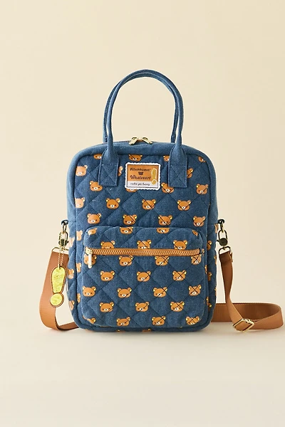 Whatever! Makes You Happy Rilakkuma Reversible Quilted Denim Bag