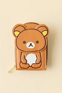 Whatever! Makes You Happy X Rilakkuma Faux Leather Accordion Wallet