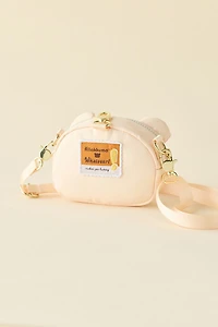 Whatever! Makes You Happy Rilakkuma Korilakkuma Padded Nylon Head Crossbody Bag