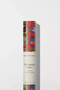 Red Cap 12 Days of Christmas Wrapping Paper