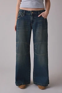 Abrand 00 Riley Engineered Super Low Mega Baggy Jean