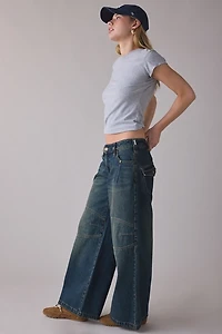Abrand 00 Riley Engineered Super Low Mega Baggy Jean