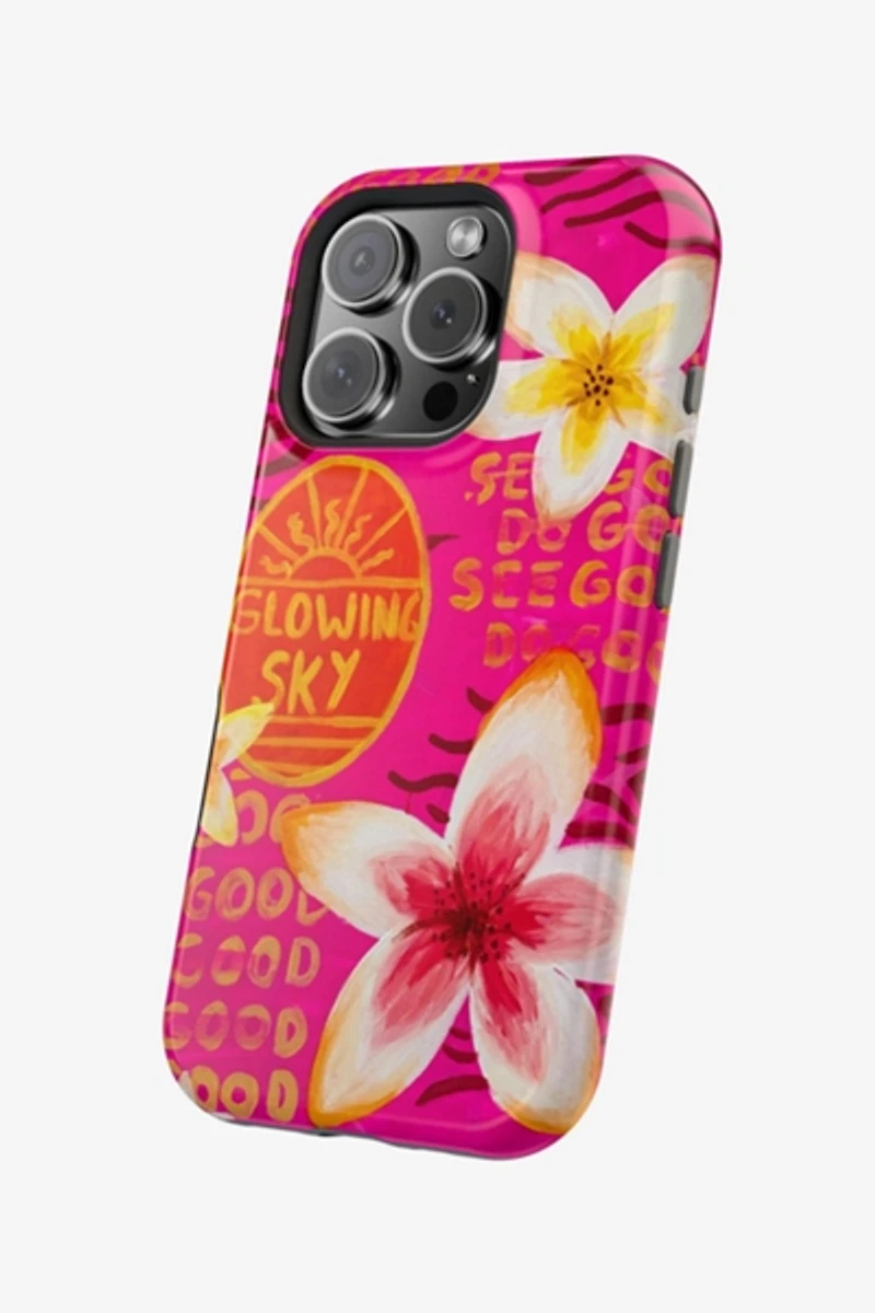 Inside & Out Tropical Glow MagSafe iPhone Case
