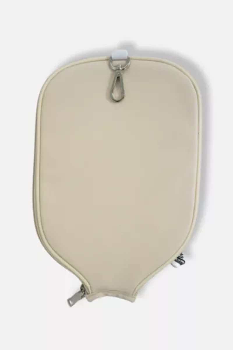 On Holiday Pickleball Leather Paddle Cover