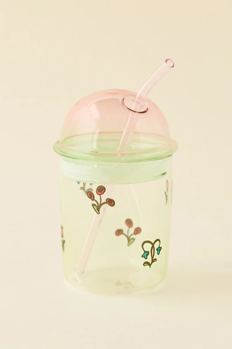 Dome To-Go Glass Tumbler Cup