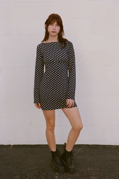 RAT BOI Boatneck Mini Dress