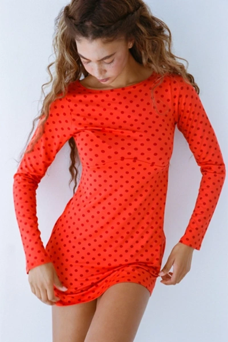 RAT BOI Boatneck Mini Dress