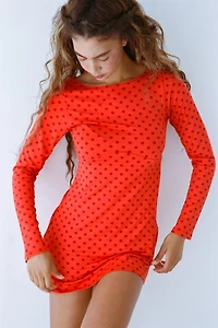 RAT BOI Boatneck Mini Dress