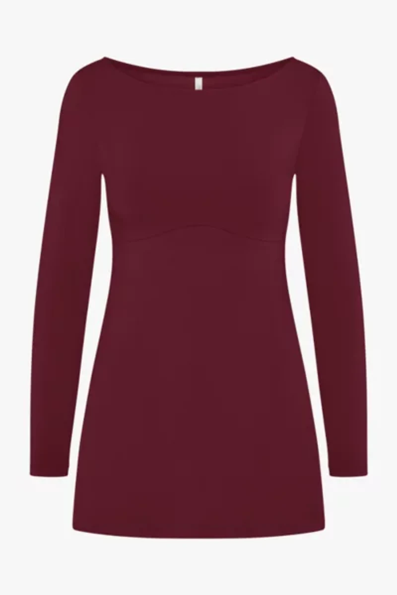 RAT BOI Boatneck Mini Dress