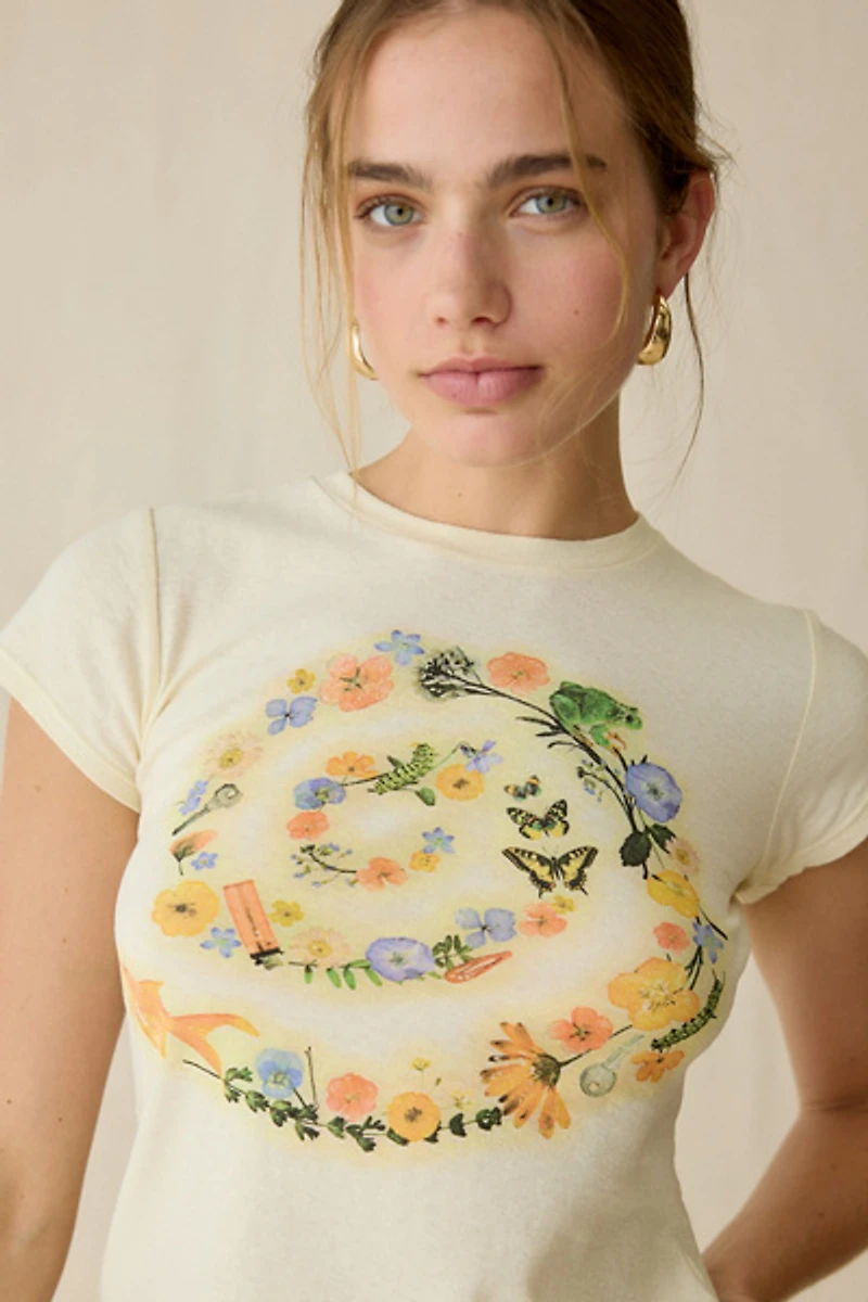 BDG Graphic Short Sleeve Spill The Tee