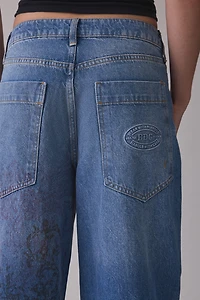 BDG Jaya Tattoo Graphic Baggy Boyfriend Jeans