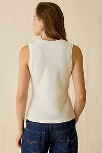 BDG Wyoming Graphic V-Neck Sleeveless Spill The Tee