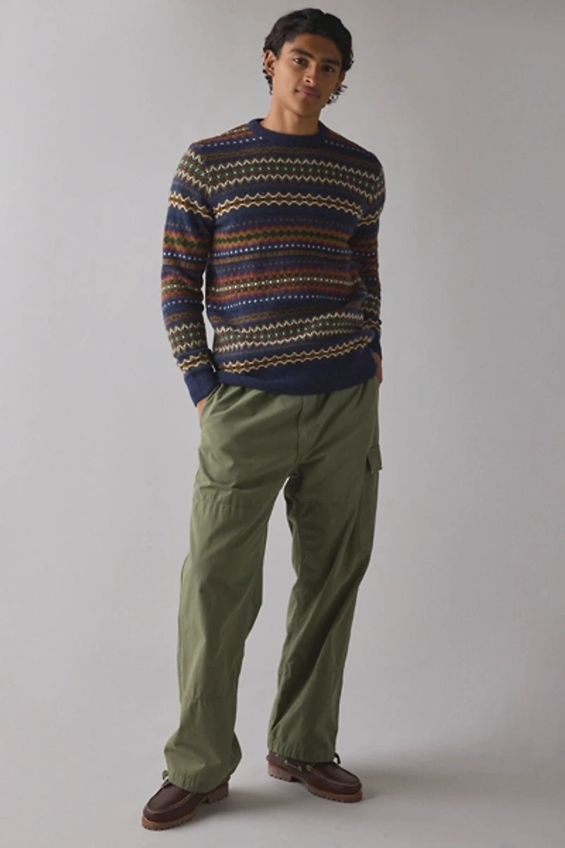 Barbour Case Fair Isle Crew Neck Sweater
