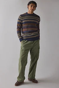 Barbour Case Fair Isle Crew Neck Sweater