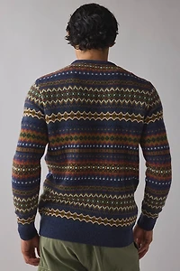 Barbour Case Fair Isle Crew Neck Sweater