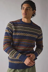 Barbour Case Fair Isle Crew Neck Sweater