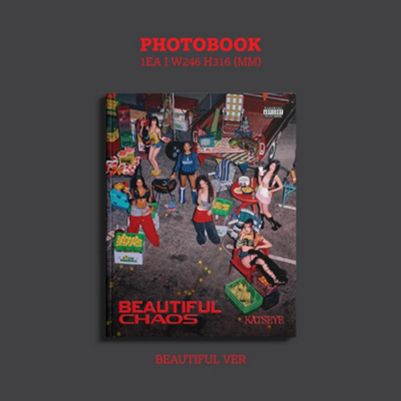 Katseye - BEAUTIFUL CHAOS [Beautiful Version] CD