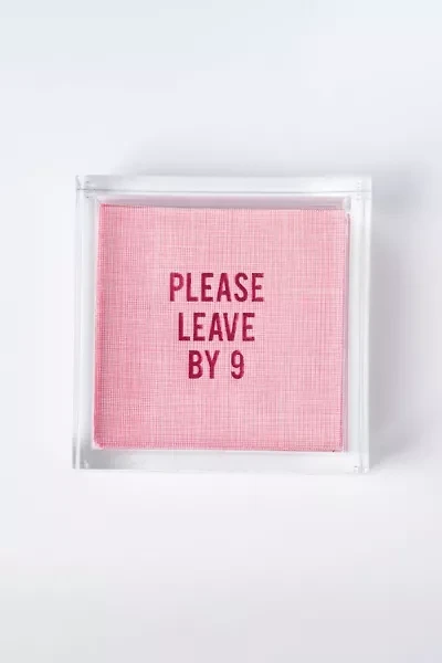 No Reservations Please Leave by 9 Disposable Cocktail Napkin Set