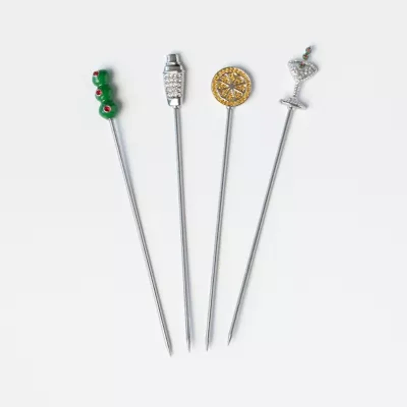 No Reservations Martini Cocktail Picks