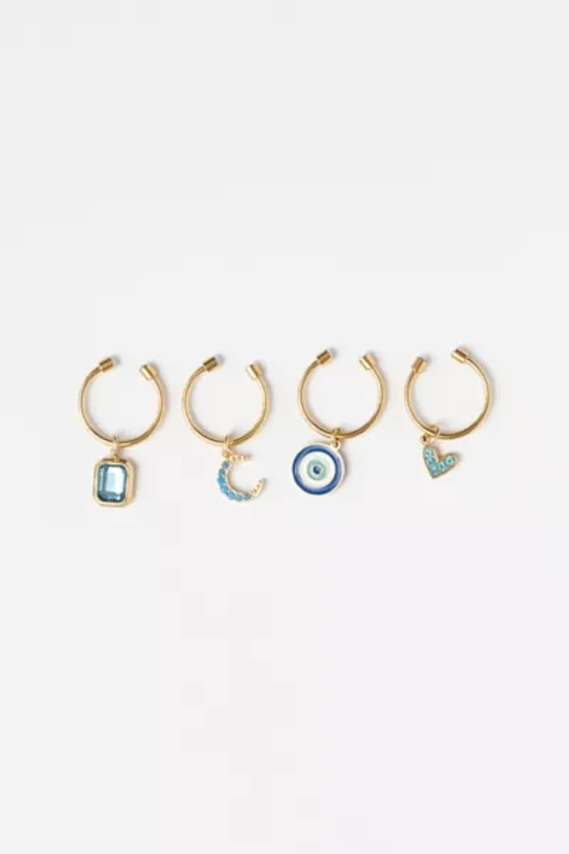 No Reservations Wine Charm Bundle