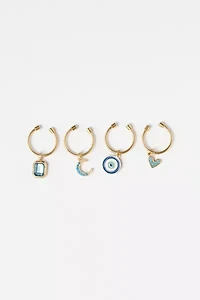 No Reservations Wine Charm Bundle