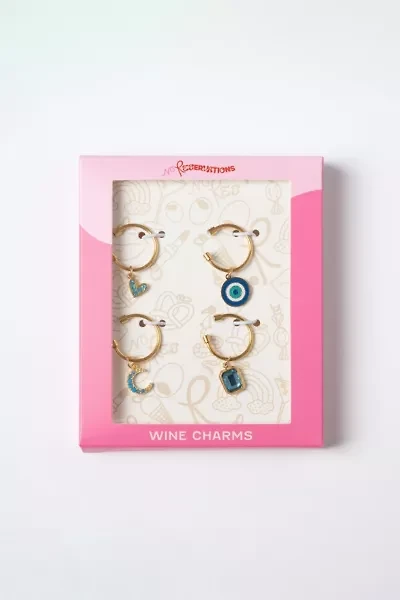 No Reservations Wine Charm Bundle