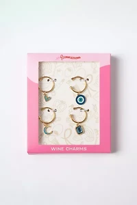 No Reservations Wine Charm Bundle