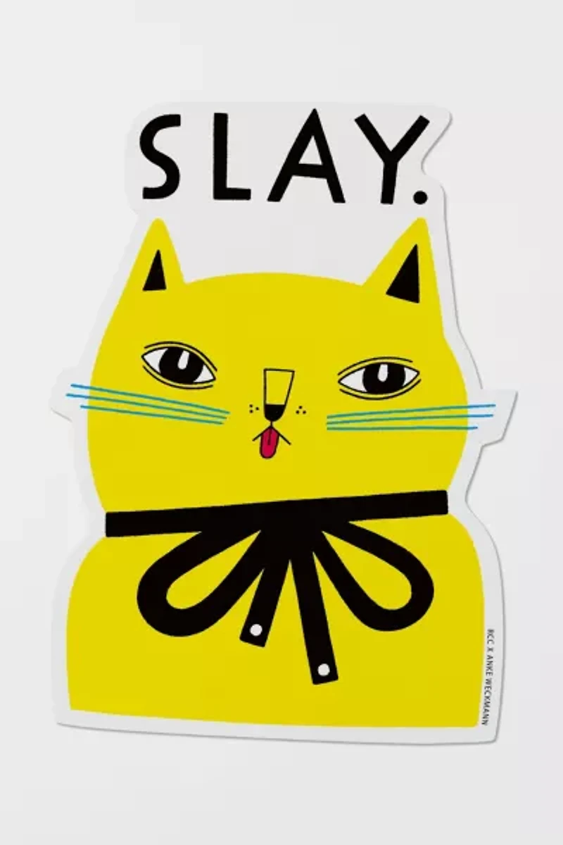 Red Cap Slay Sticker